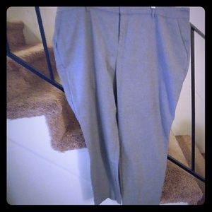Gray Old Navy Harper Slacks